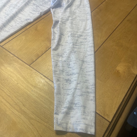 Koofin Performance Hooded Fishing Shirt Size Large White and Gray Long Sleeve - Picture 12 of 15